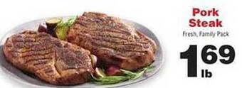 Price Chopper Pork steak offer