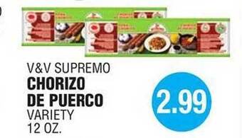 Carnicerias Jimenez Chorizo de puerco offer
