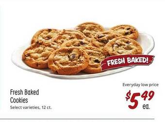 Sprouts Farmers Market Fresh baked cookies offer