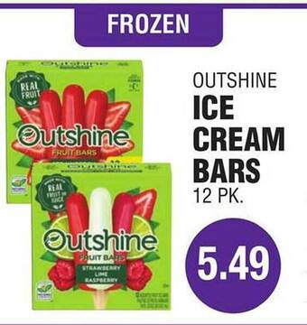 Carnicerias Jimenez Outshine ice cream bars offer