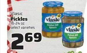County Market Vlasic pickles offer