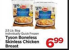Edwards Food Giant Tyson boneless skinless chicken breast offer