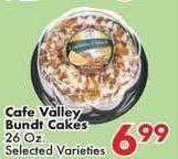 Fairplay Cafe valley bundt cakes offer