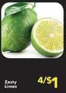 Fairplay Zesty limes offer
