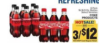 Food Lion Coke products offer