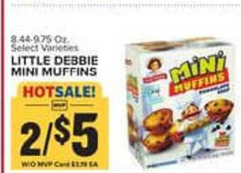 Food Lion Little debbie mini muffins offer