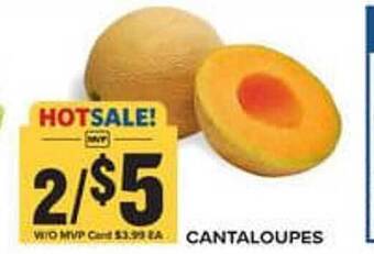 Food Lion Cantaloupes offer