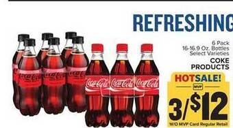 Food Lion Coke products offer
