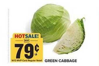 Food Lion Green cabbage offer