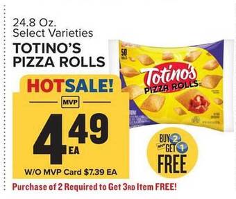 Food Lion Totino's pizza rolls offer