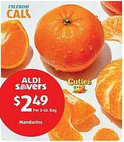 Aldi Mandarins offer