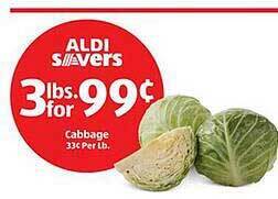 Aldi Cabbage offer