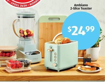 Aldi Ambiano 2-Slice Toaster offer
