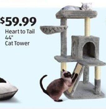 Aldi Heart to Tail 44" Cat Tower offer