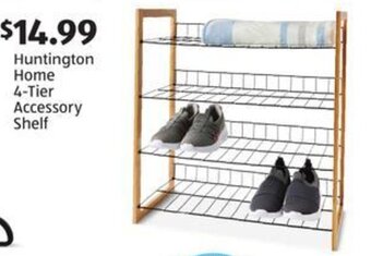 Aldi Huntington Home 4-Tier Accessory Shelf offer