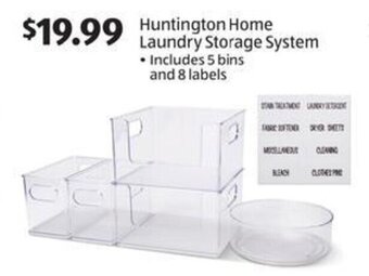 Aldi Huntington Home Laundry Storage System offer
