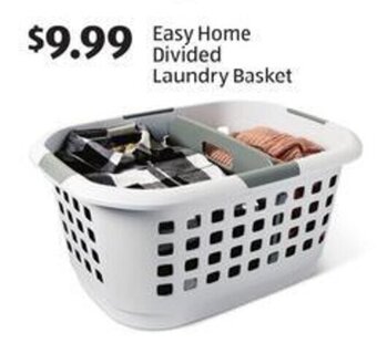Aldi Easy Home Divided Laundry Basket offer