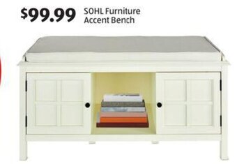 Aldi Sohl Furniture Accent Bench offer