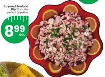 Albertsons Layered Seafood Dip 20 oz offer