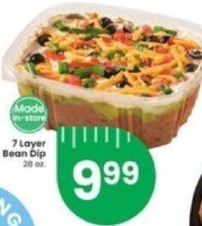 Albertsons 7 Layer Bean Dip 28 oz offer