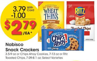 Kroger Nabisco Snack Crackers offer