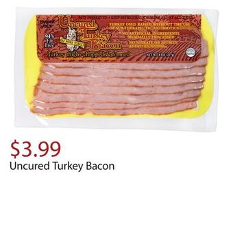 Trader Joe's Uncured turkey bacon offer