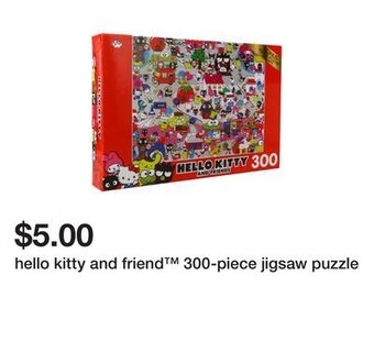 Five Below Hello kitty and friend™ 300-piece jigsaw puzzle offer