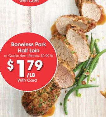 Kroger Boneless Pork Half Loin offer