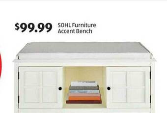 Aldi Sohl furniture accent bench offer
