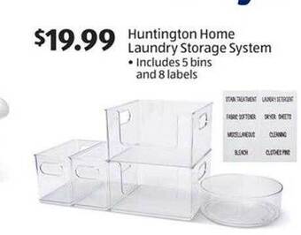 Aldi Huntington home laundry storage system offer