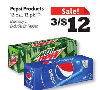Family Dollar Pepsi products offer