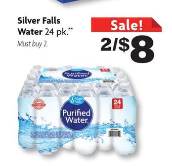 Family Dollar Silver falls water offer