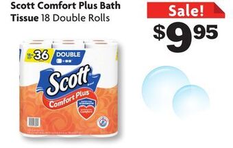 Family Dollar Scott comfort plus bath tissue offer