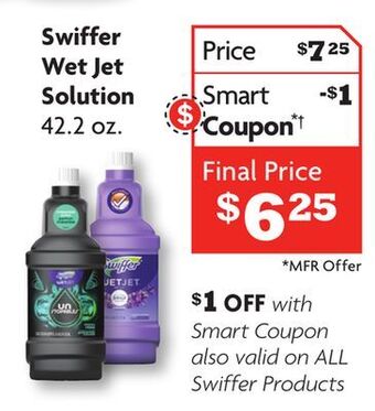 Family Dollar Swiffer wet jet solution offer