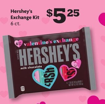 Family Dollar Hershey's exchange kit offer