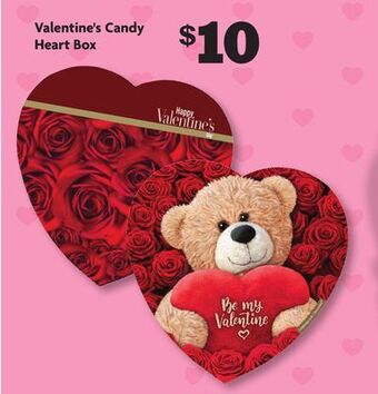 Family Dollar Valentine's candy heart box offer