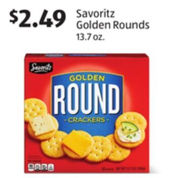 Aldi Savoritz golden rounds offer