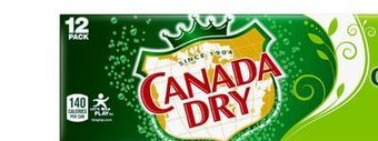 Target Canada dry and more 12-pk. soda. offer