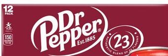 Target Dr pepper and more 12-pk. soda offer