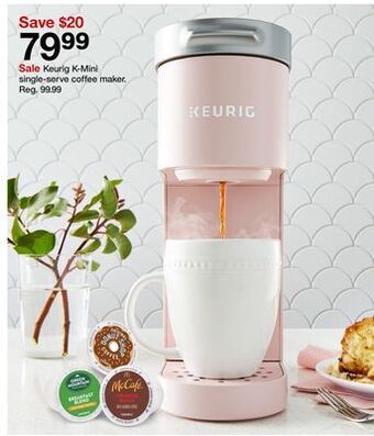 Target Keurig k-mini single-serve coffee maker offer