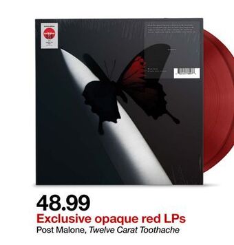 Target Post malone, twelve carat toothache offer