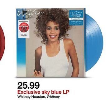 Target Whitney houston, whitney offer