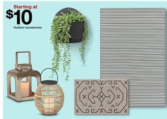 Target Outdoor accessories offer