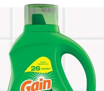 Target Gain 113-oz. liquid laundry detergent offer