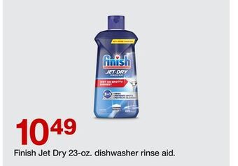 Target Finish jet dry 23-oz. dishwasher rinse aid offer