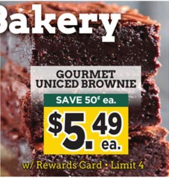 Dearborn Market Gourmet uniced brownie offer