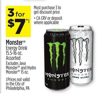 Dollar General Monster® offer