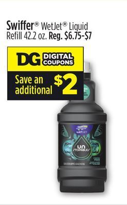 Dollar General Swiffer® wetjet® liquid refill offer