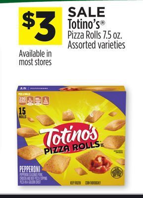 Dollar General Totino's® pizza rolls offer