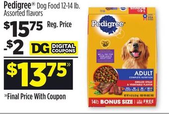 Dollar General Pedigree® offer